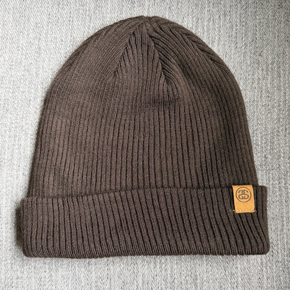 Stussy knit Beanie Unisex, brown